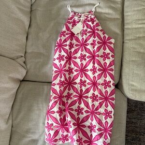 Skies Are Blue Pink Floral Casual Dress